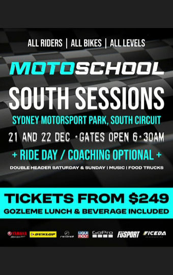 Motoschool South Sessions